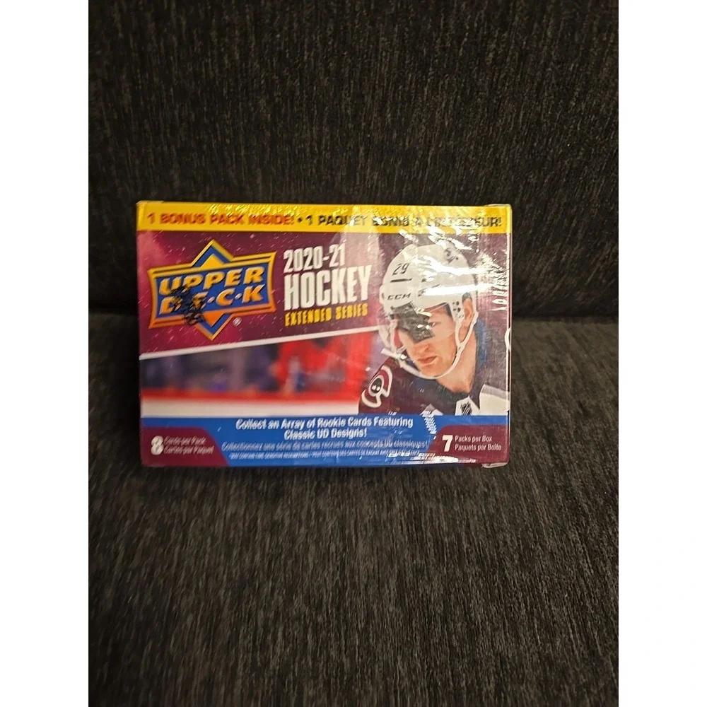 Factory Sealed Blaster Box 2020-2021 Upper Deck Extended Series NHL Hockey Cards
